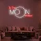 To The Moon and Back Neon Sign - Custom Banners Now
