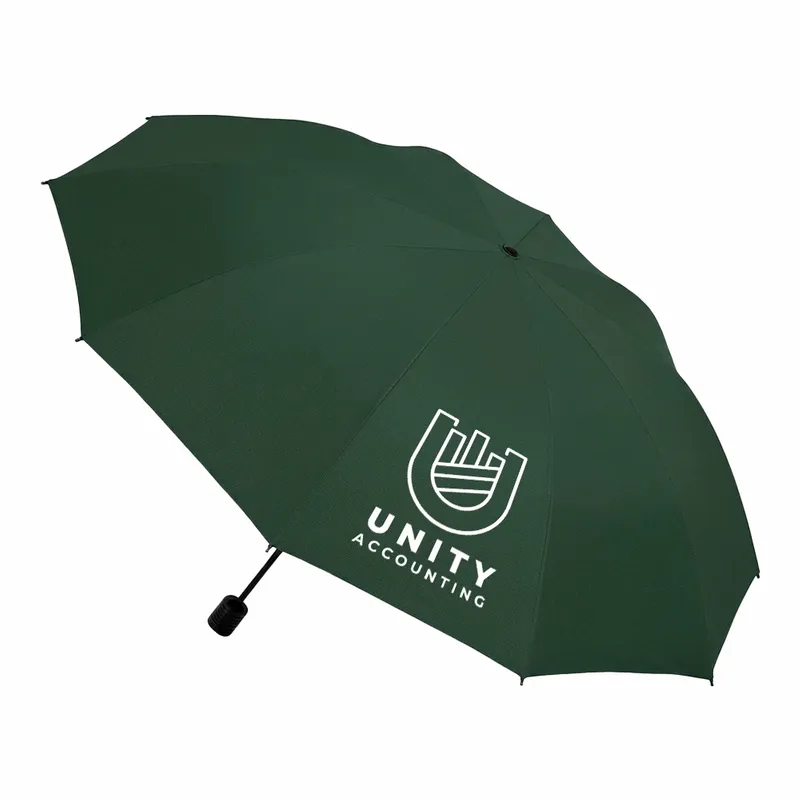 Auto Folding Umbrella - 42 In Arc - Custom Banners Now