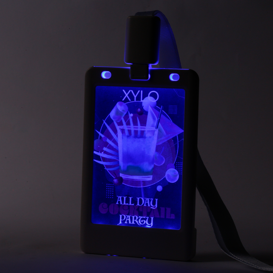 Glow Badge Holder - Custom Banners Now