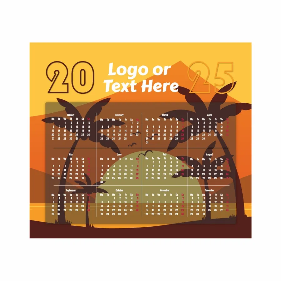 Custom Sunset Mouse Pad - Custom Banners Now