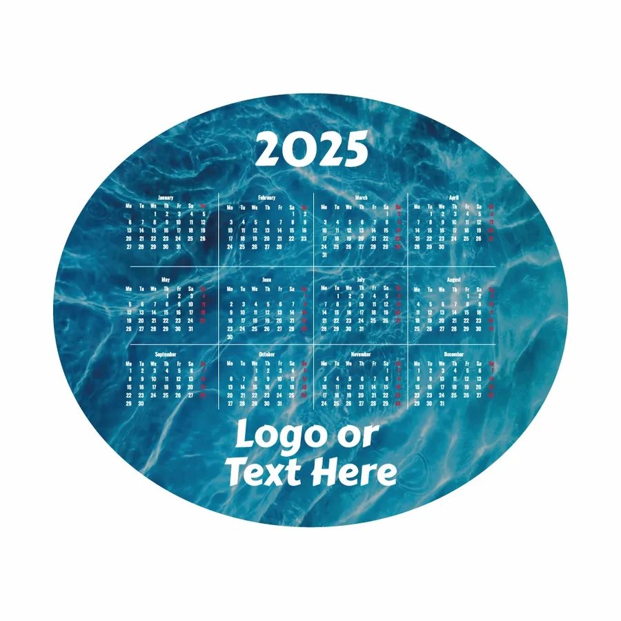 Nautical Calendar Mouse Pad - Custom Banners Now
