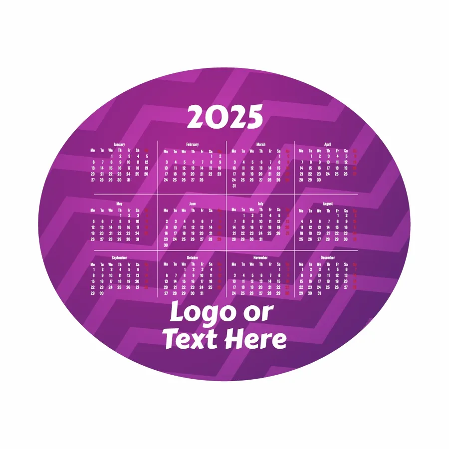 Custom Purple Mouse Pad - Custom Banners Now