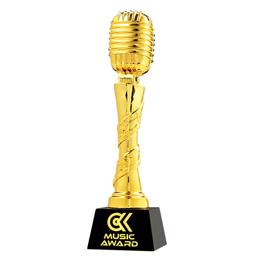 Singing Star Trophy - Custom Banners Now