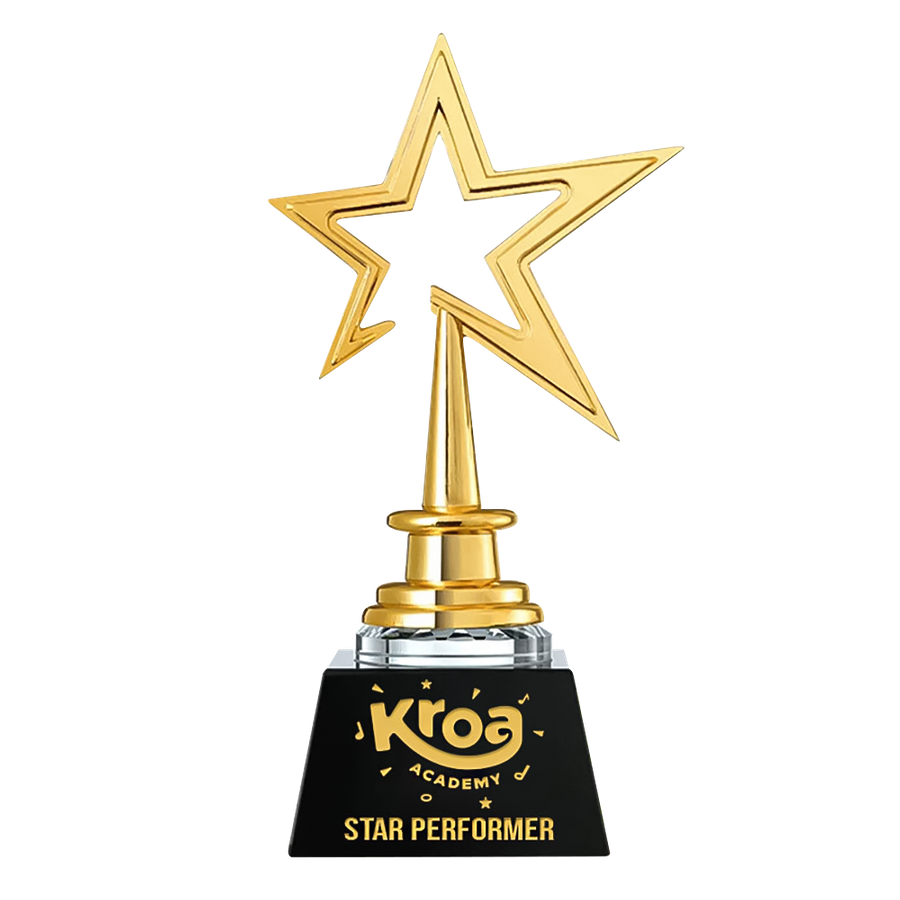 Hollow Star Trophy - Custom Banners Now