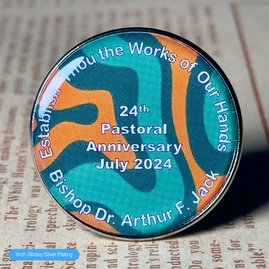 Epoxy Lapel Pin Deal - Custom Banners Now