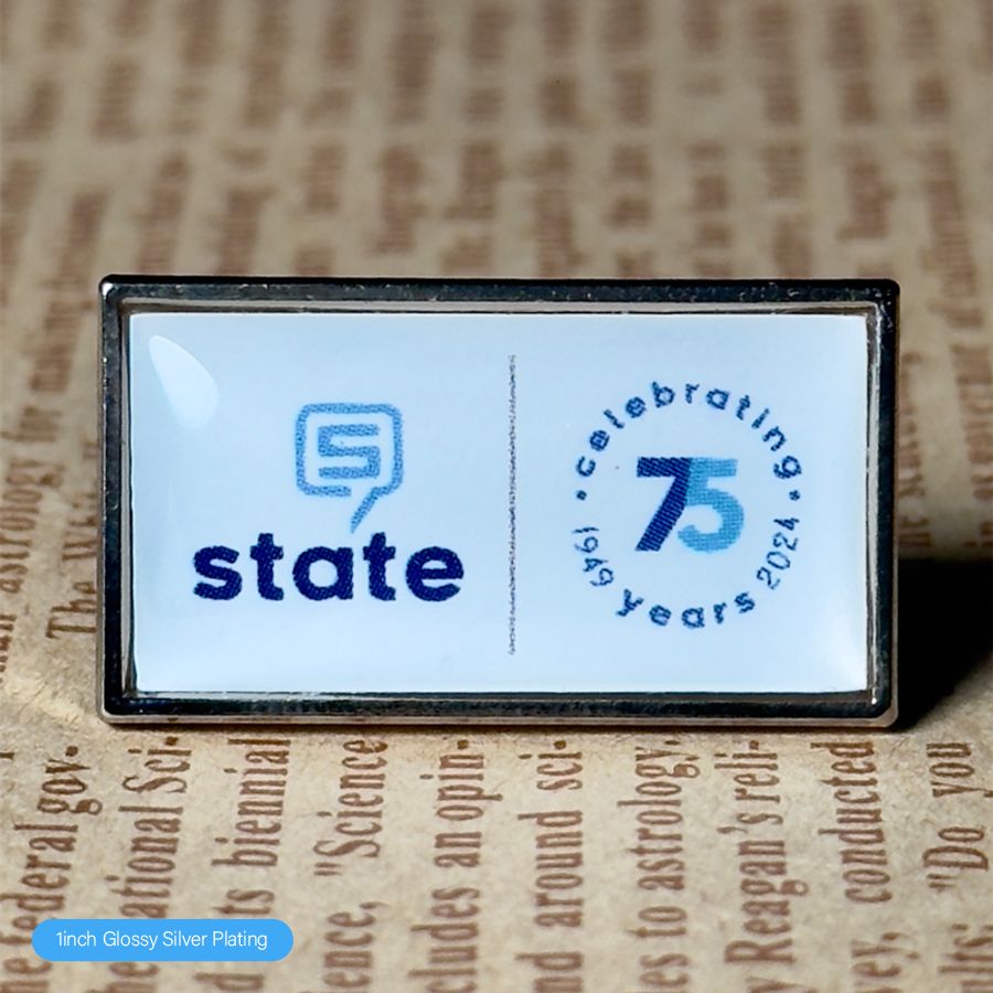 Epoxy Lapel Pin Deal - Custom Banners Now