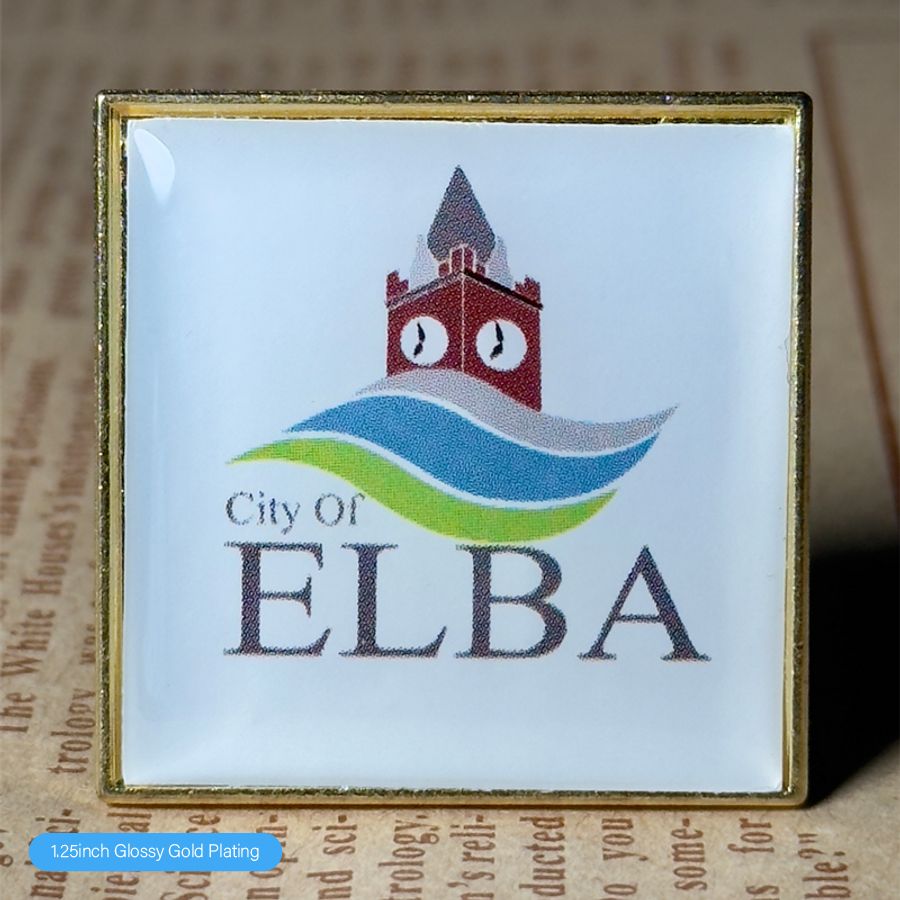 Epoxy Lapel Pin Deal - Custom Banners Now
