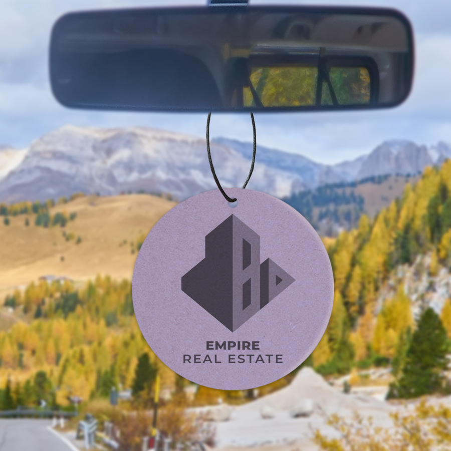 Eco Kraft Paper Air Freshener - Custom Banners Now