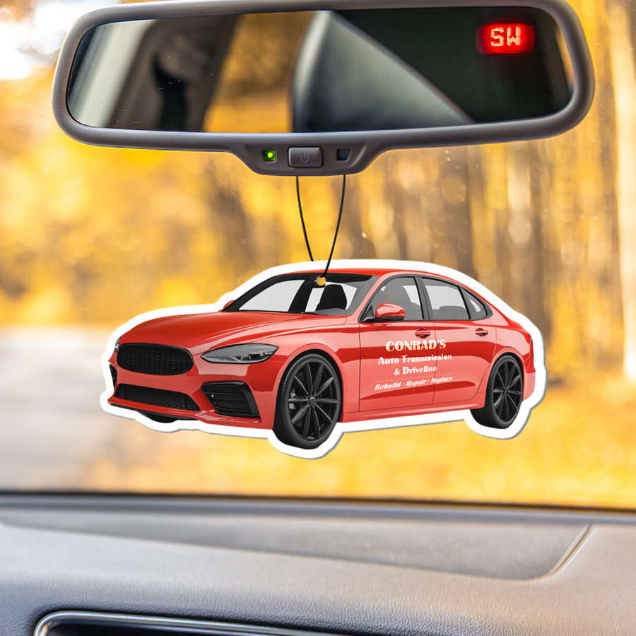 Customized Car Air Freshener - Custom Banners Now