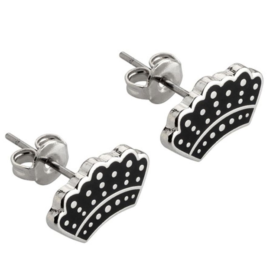 Hard Enamel Metal Earrings - Custom Banners Now