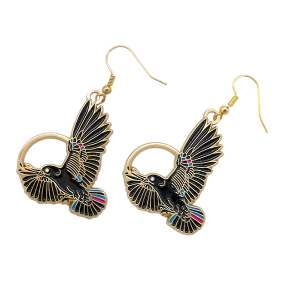 Soft Enamel Metal Earrings - Custom Banners Now