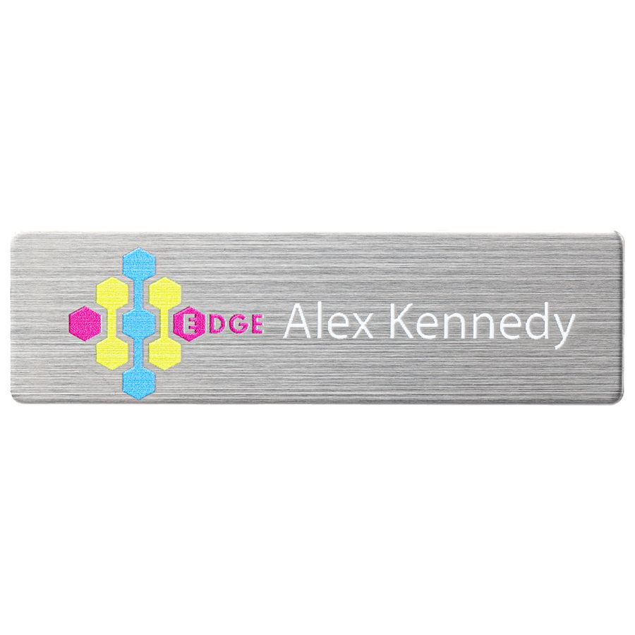 UV Printed Name Badges - Custom Banners Now