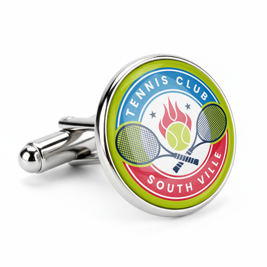 Epoxy Cufflinks - Custom Banners Now