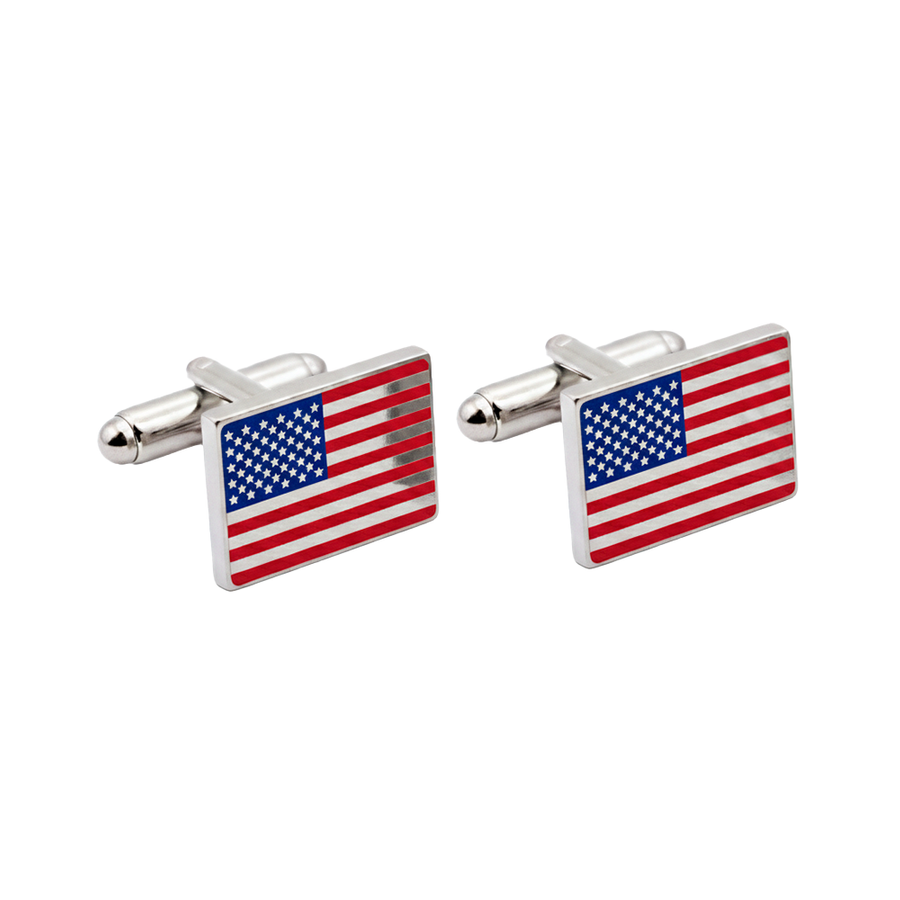 Hard Enamel Cufflinks - Custom Banners Now
