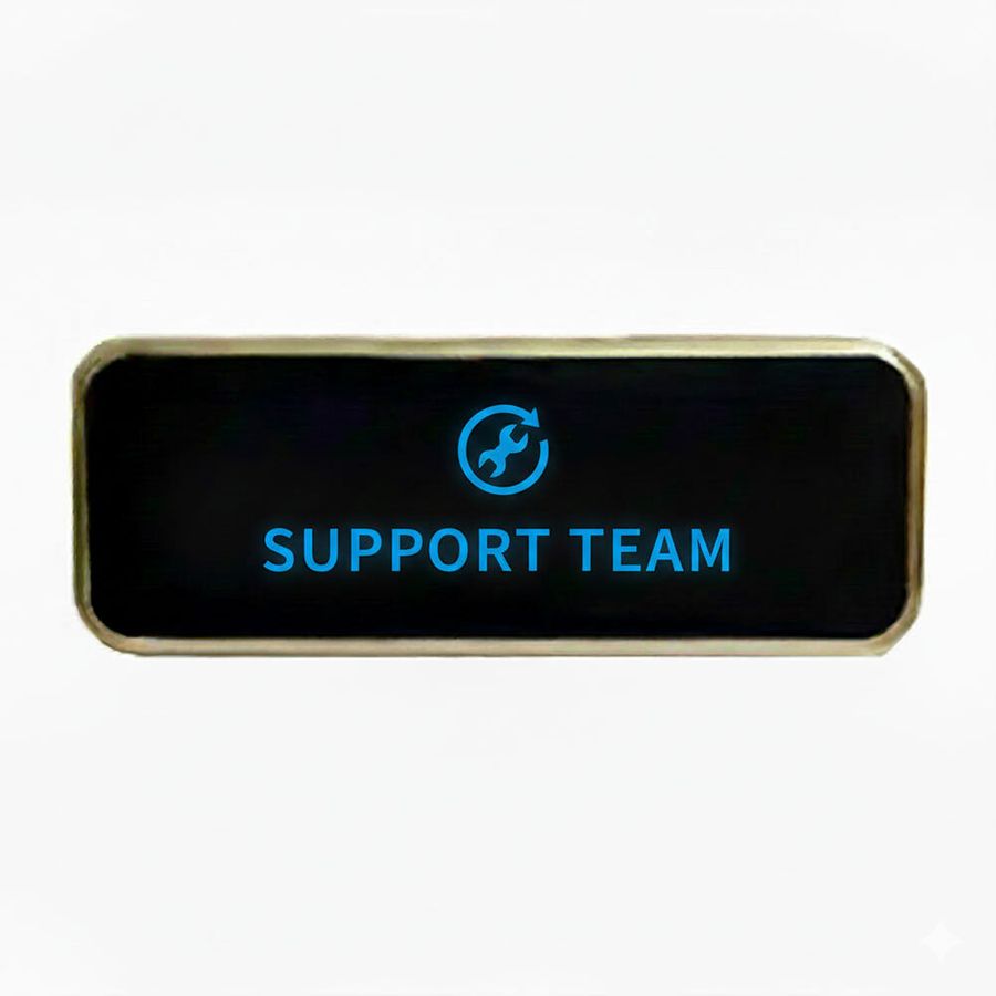 LED Name Badges - Custom Banners Now