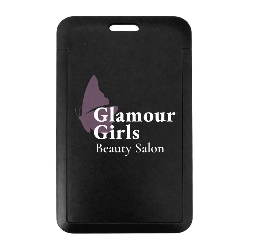 Full Color Printed Plastic Holder - Custom Banners Now