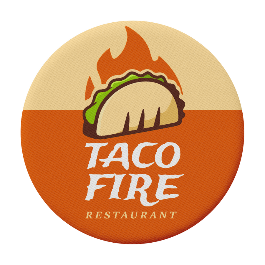 Woven Button Pins - Custom Banners Now