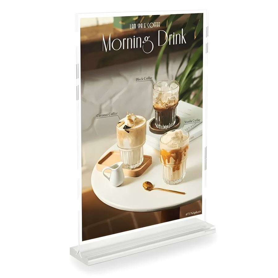 Acrylic Display Menus - Custom Banners Now