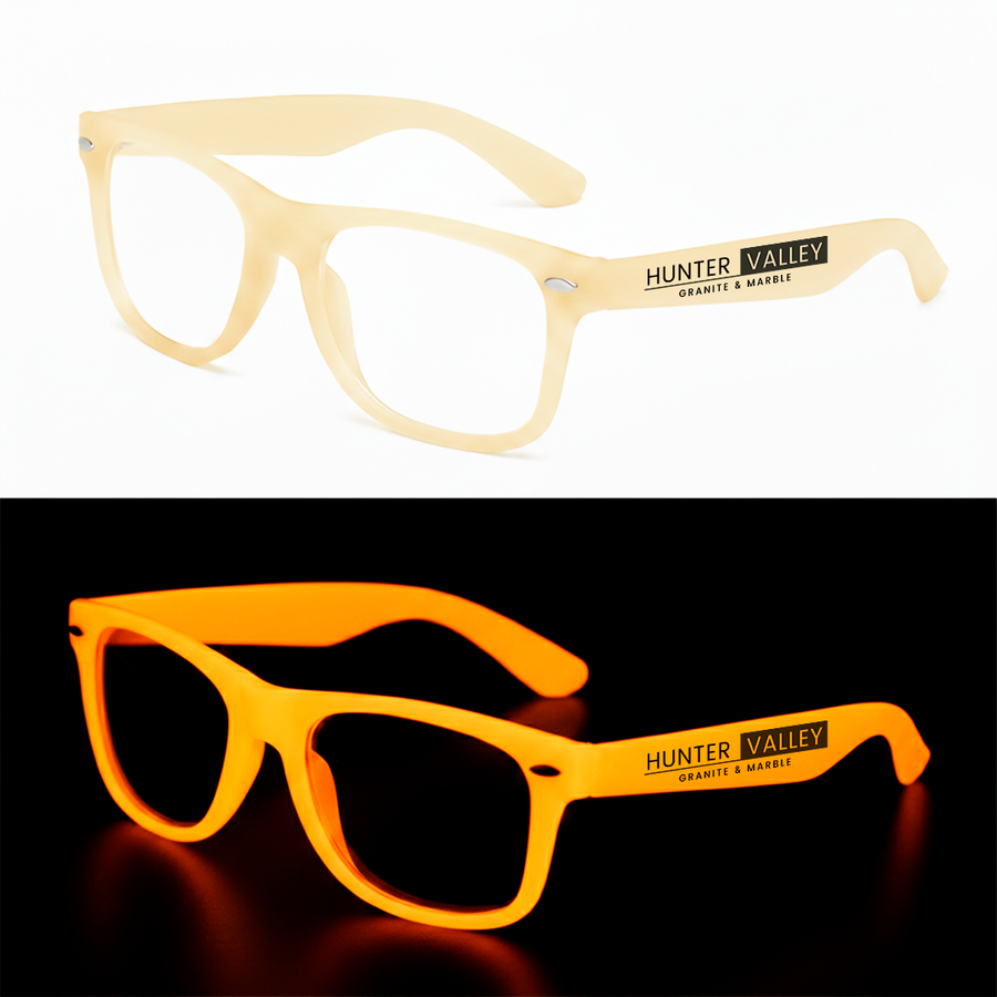 Glow-In-The-Dark Glasses - Custom Banners Now