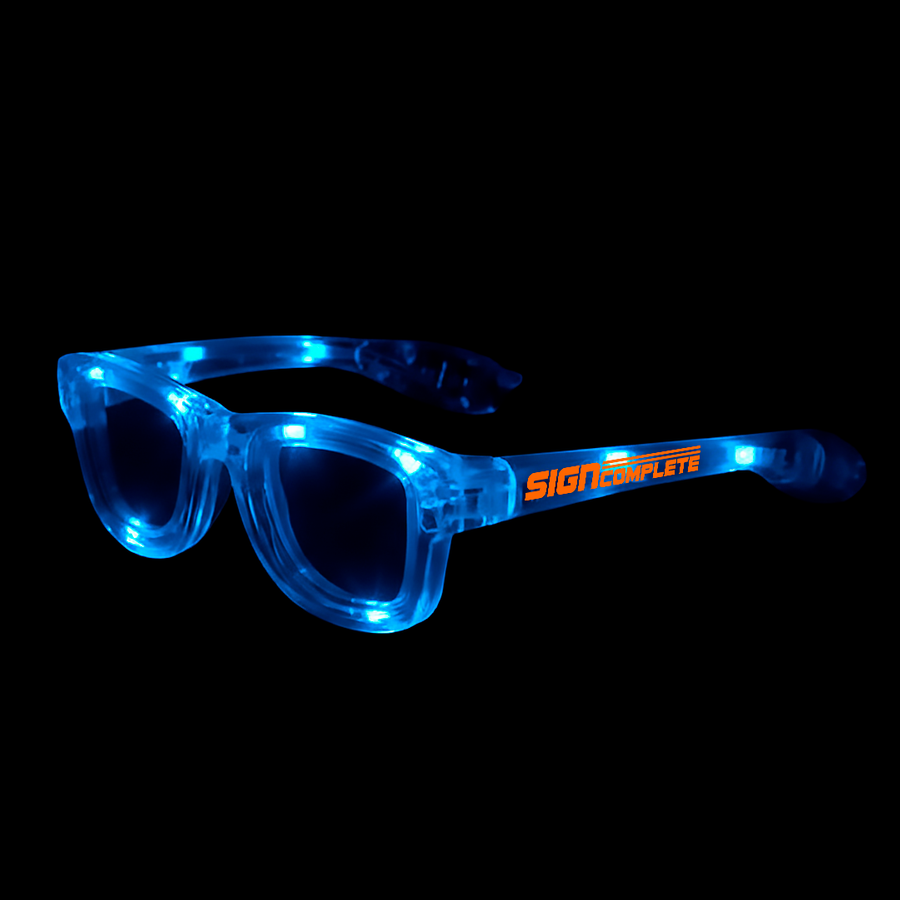 Multicolor Light Up Glasses - Custom Banners Now