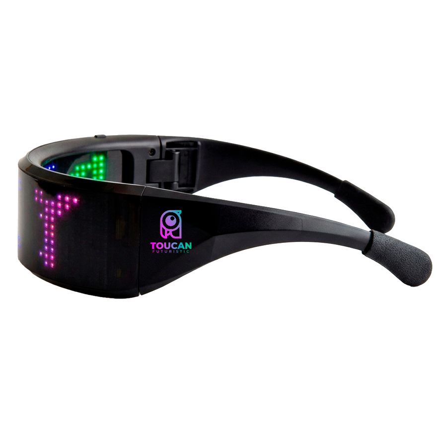 LED Light Up Glasses with Bluetooth - Custom Banners Now