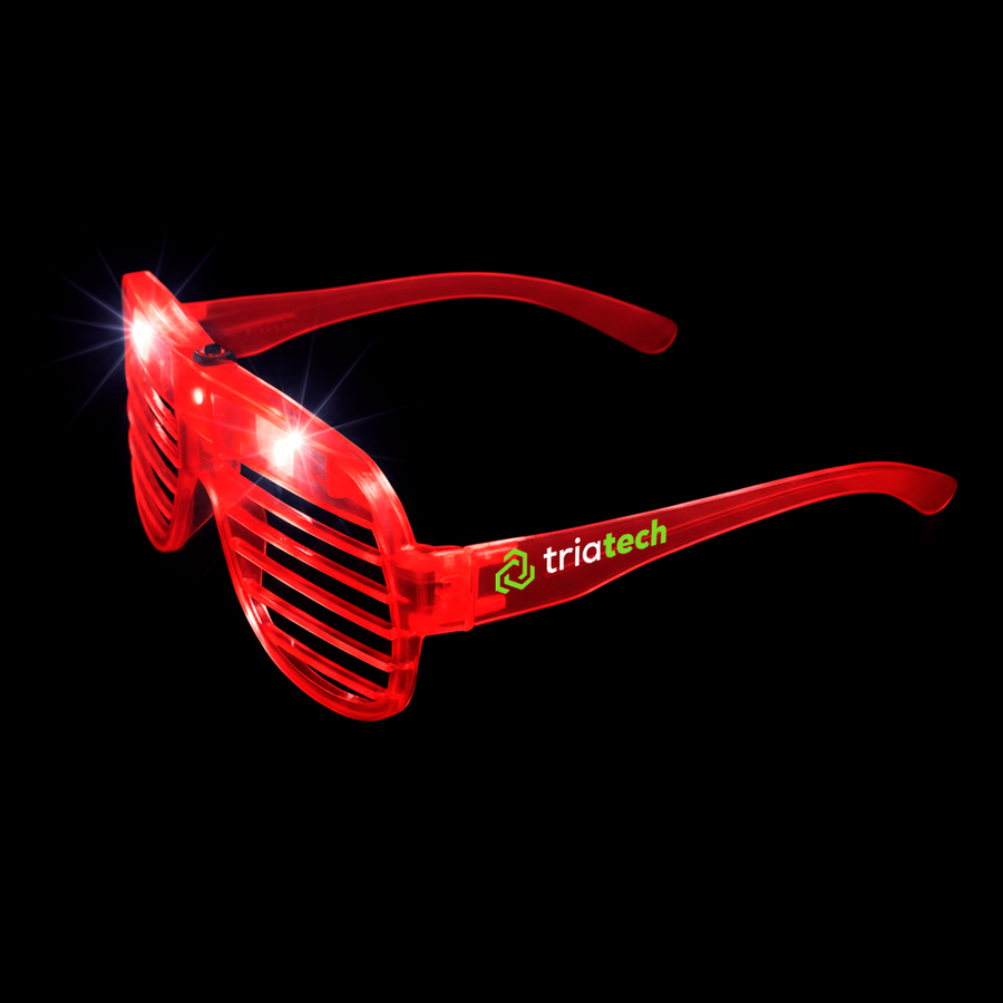 Light-Up LED Slotted Glasses - Custom Banners Now