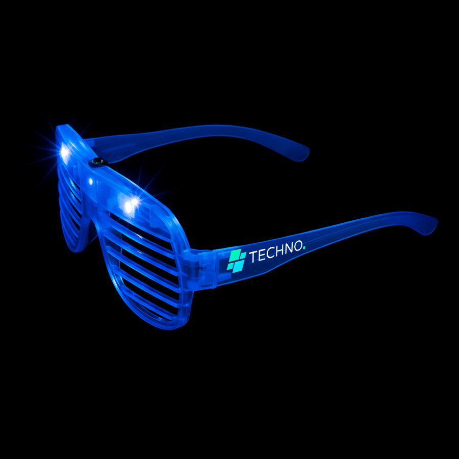 Light-Up LED Slotted Glasses - Custom Banners Now