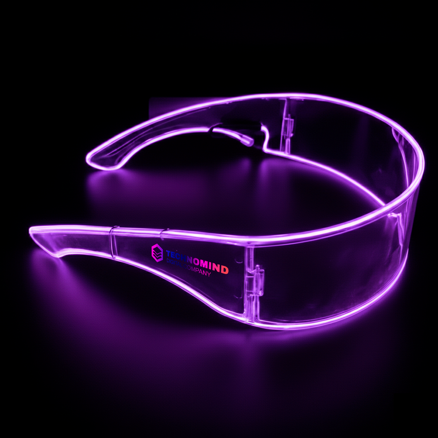Light Up Cyber Glasses - Custom Banners Now