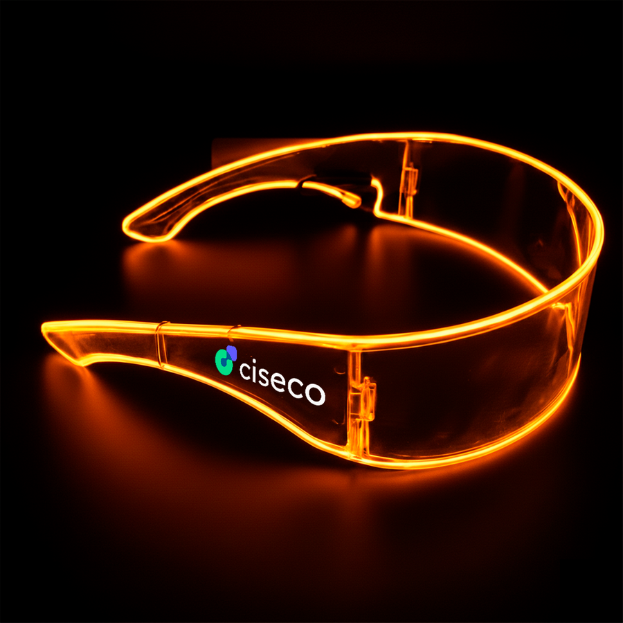 Light Up Cyber Glasses - Custom Banners Now