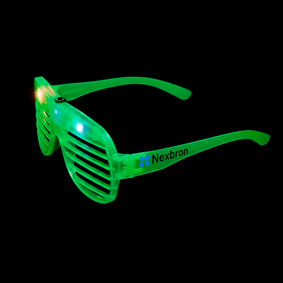 Light-Up LED Slotted Glasses - Custom Banners Now