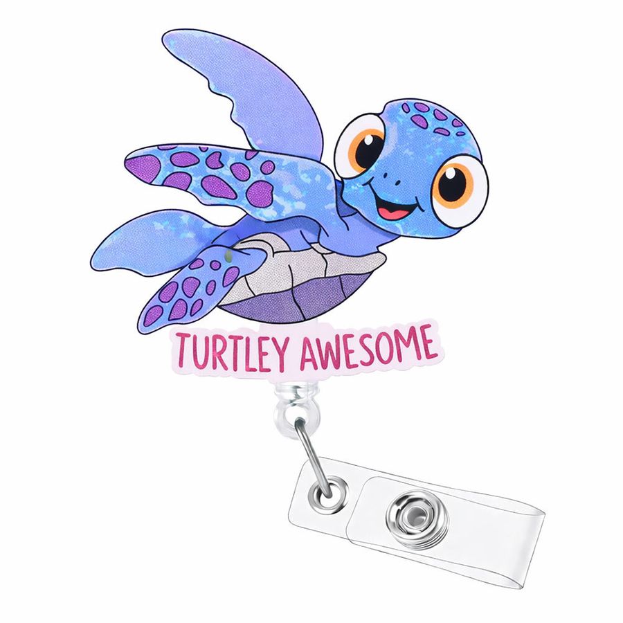 Custom Shape Acrylic Badge Reel - Custom Banners Now