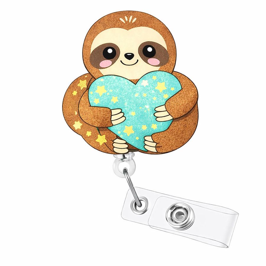 Custom Shape Acrylic Badge Reel - Custom Banners Now