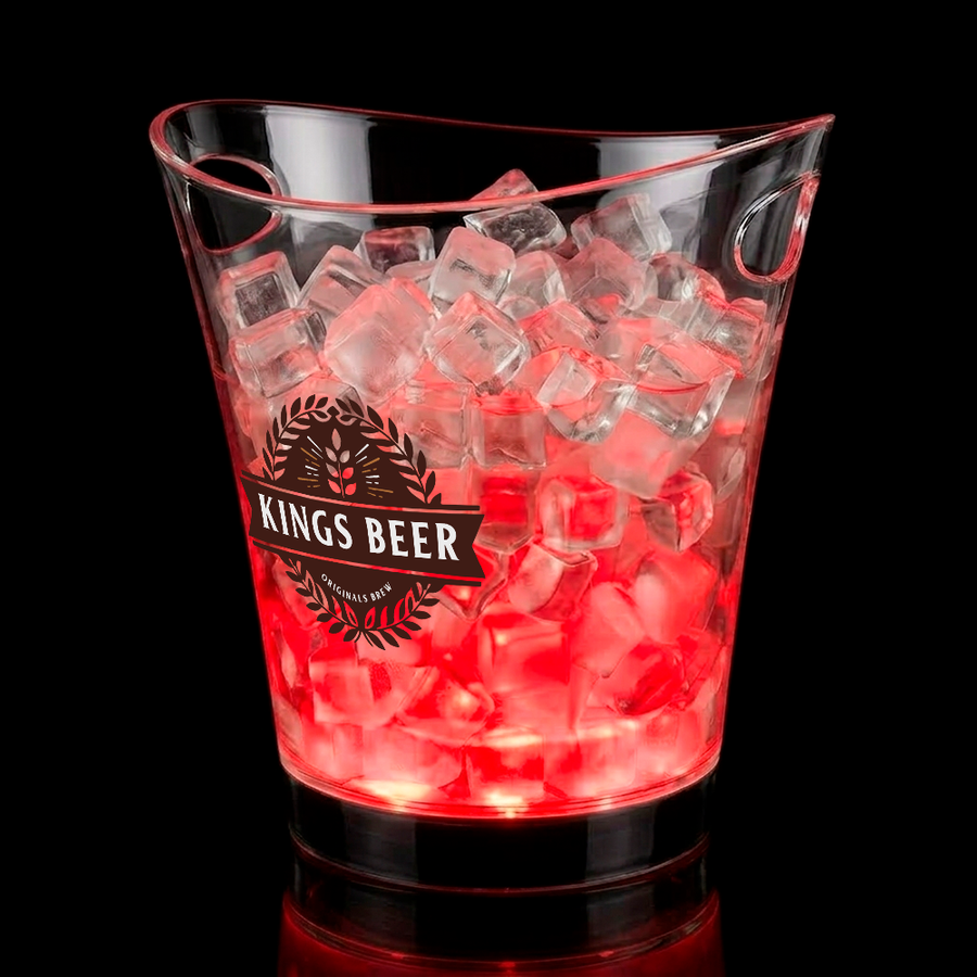 Classic Light-Up Drink Buckets - Custom Banners Now