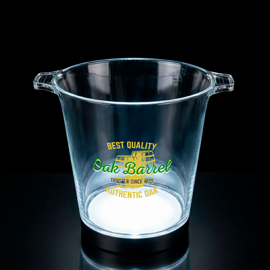 Multi-Color Light-Up Drink Buckets - Custom Banners Now