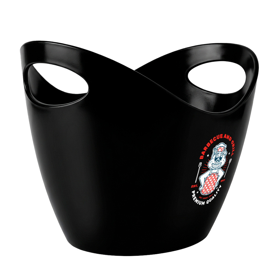 Curved Dual-Handle Drink Buckets - Custom Banners Now