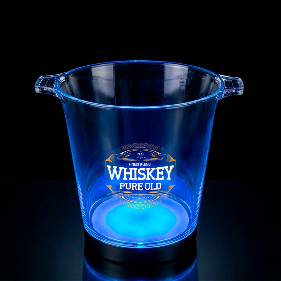 Multi-Color Light-Up Drink Buckets - Custom Banners Now