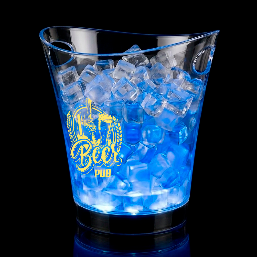 Classic Light-Up Drink Buckets - Custom Banners Now