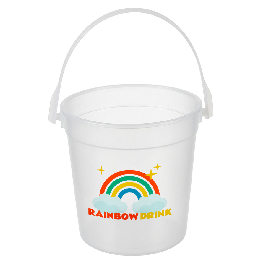 Colored Drink Buckets - Custom Banners Now