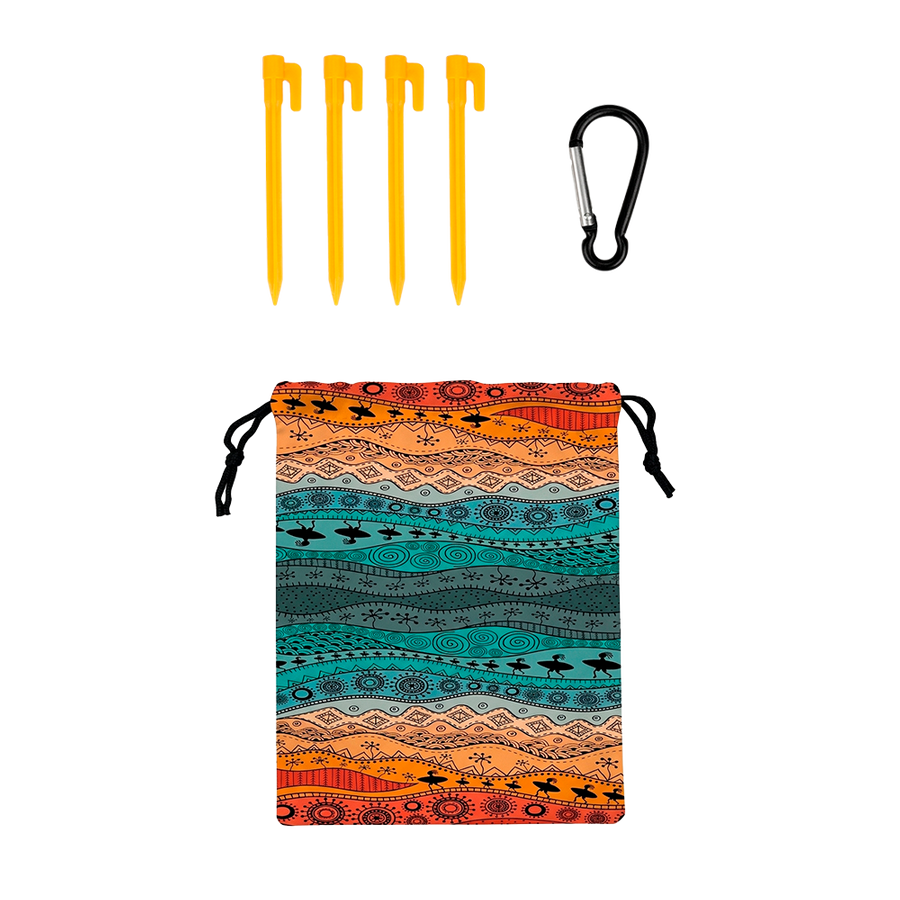 Windproof Beach Mats - Custom Banners Now