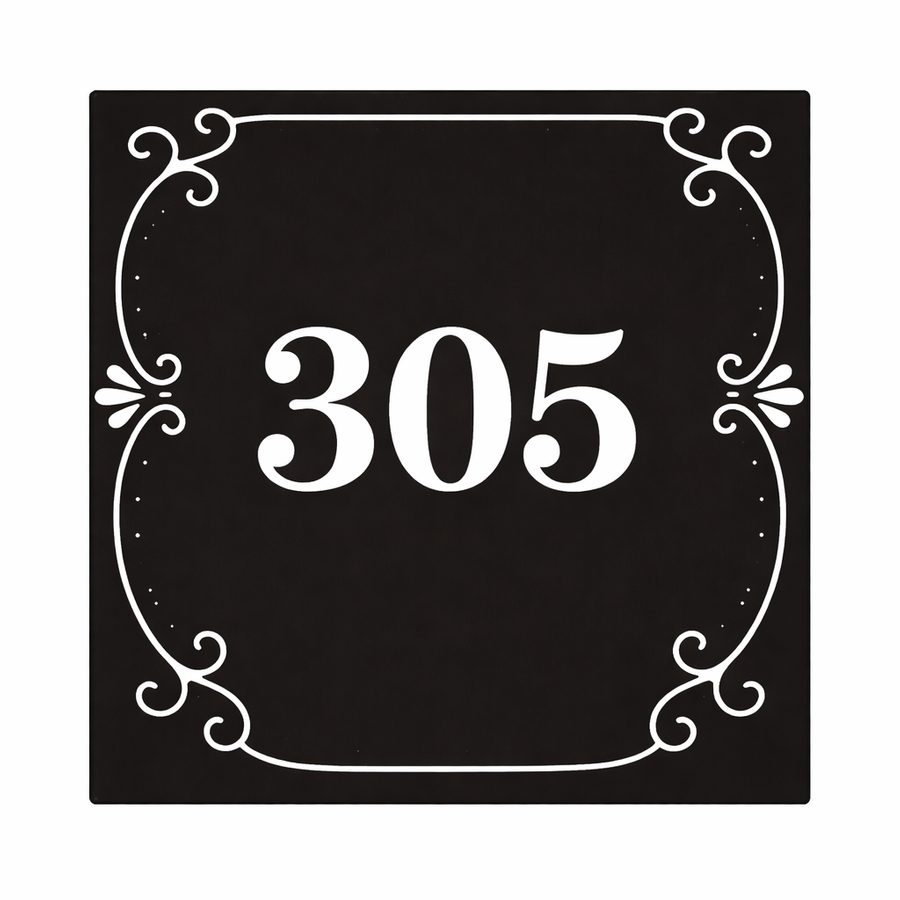 Bespoke Door Number Plates - Custom Banners Now