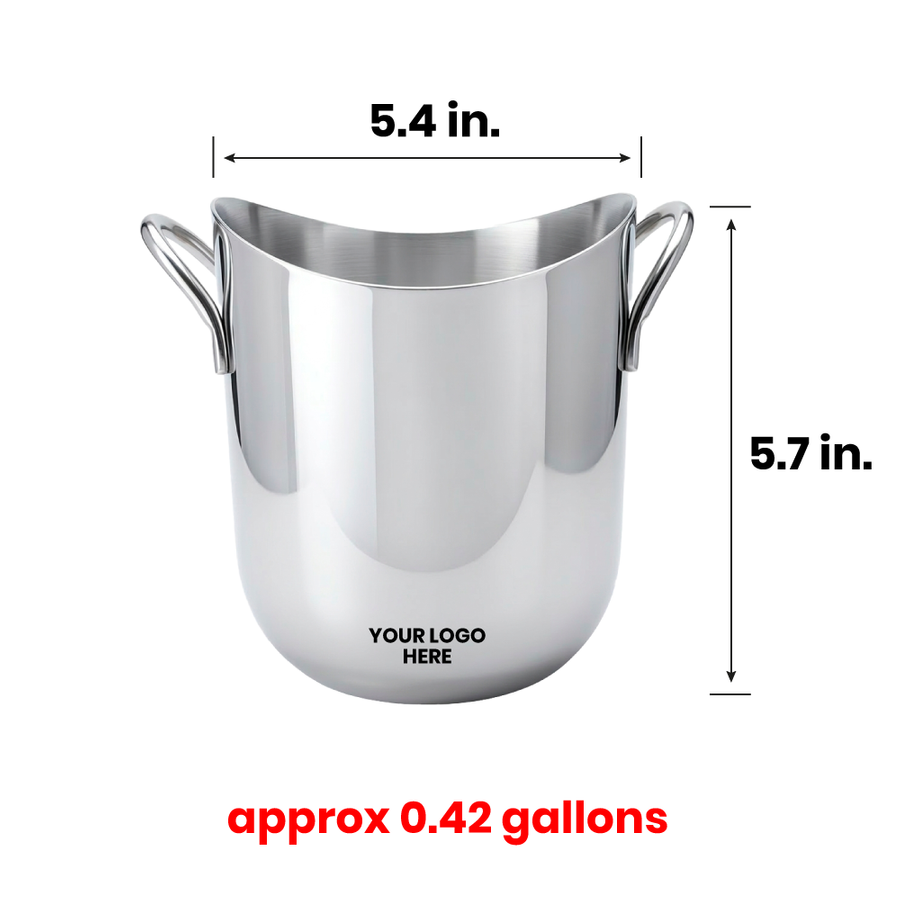 Stainless Steel Party Buckets - Custom Banners Now