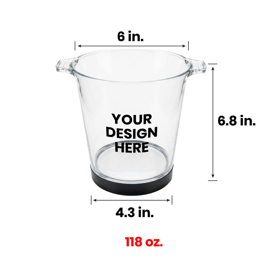 Multi-Color Light-Up Drink Buckets - Custom Banners Now