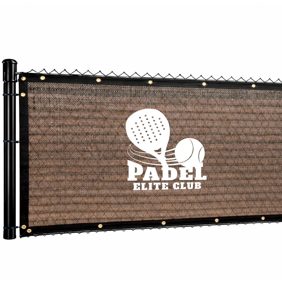 Custom 85% Blockage Fence Screen - Custom Banners Now