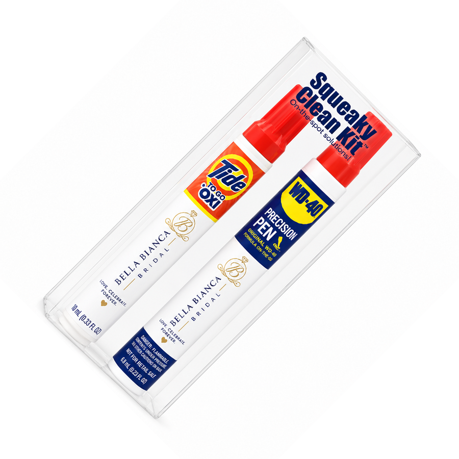 Squeaky Clean Kit - WD-40® Precision Pen and Tide® to Go + Oxi Travel Kits - Custom Banners Now