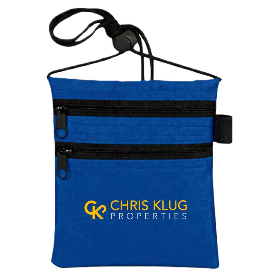 DualZip Neck Wallets - Custom Banners Now