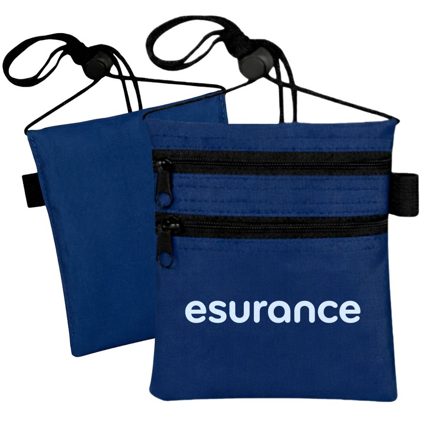DualZip Neck Wallets - Custom Banners Now