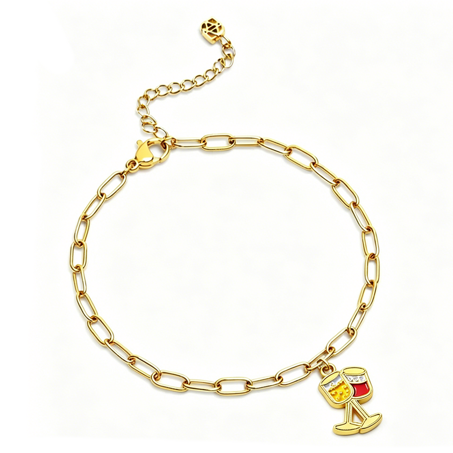 Soft Enamel Charm Bracelets - Custom Banners Now