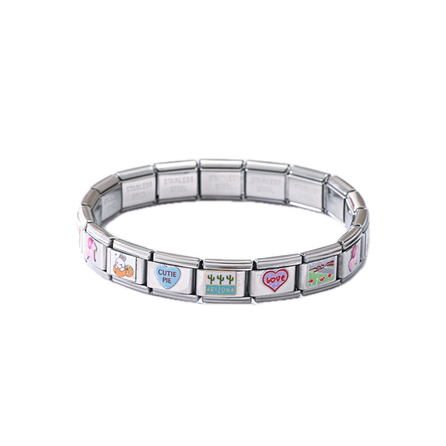 Italian Charm Bracelets - Custom Banners Now