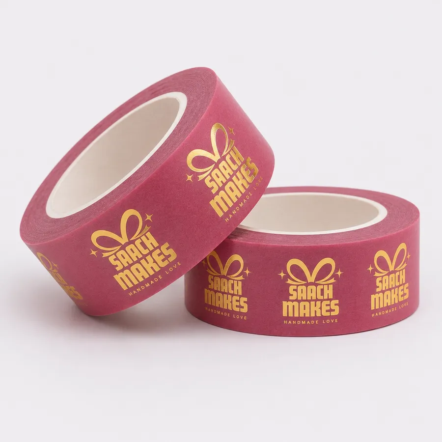 Foil Stamped Washi Tapes - Custom Banners Now