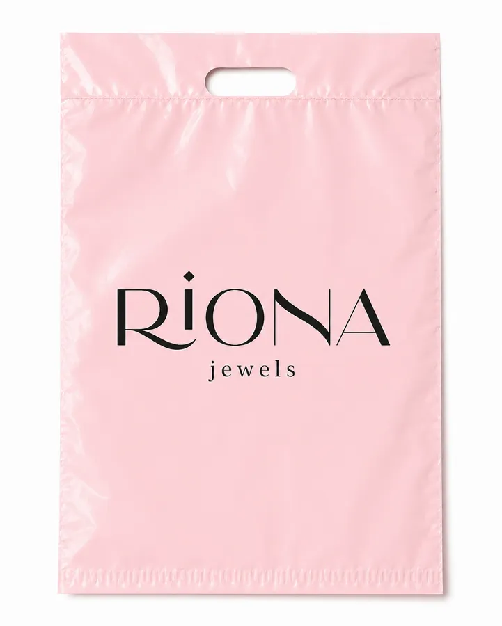 Die Cut Handle Poly Mailers - Custom Banners Now